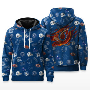 Indianapolis Colts Full Logo Hoodie - HRZ03