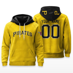 Pittsburgh Pirates Hoodie Custom Name & Number - HRZ01
