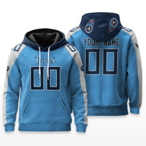 Tennessee Titans Hoodie Custom Name & Number - HRZ01