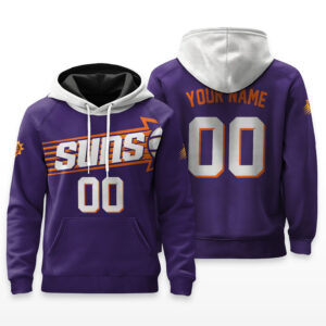 Phoenix Suns Hoodie Custom Name & Number - HRZ01