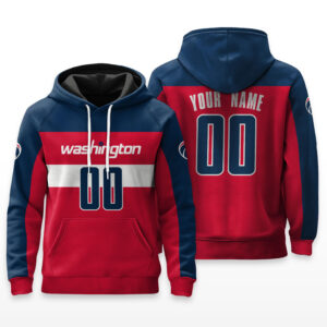 Washington Wizards Hoodie Custom Name & Number - HRZ01