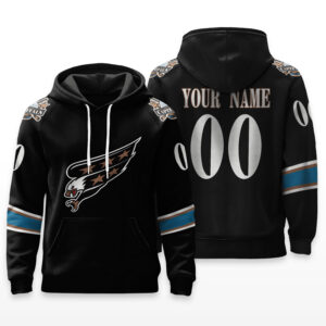 Washington Capitals Hoodie Custom Name & Number - HRZ01