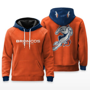Denver Broncos Logo Hoodie - HRZ02