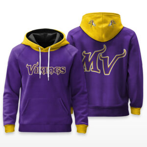 Minnesota Vikings Logo Hoodie - HRZ02