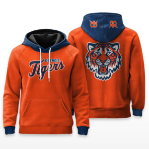 Detroit Tigers Logo Hoodie - HRZ02