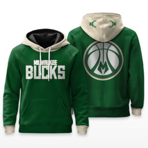 Milwaukee Bucks Logo Hoodie - HRZ02