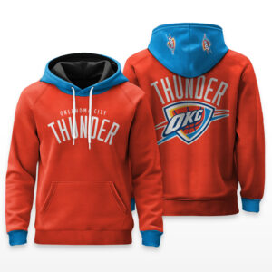 Oklahoma City Thunder Logo Hoodie - HRZ02