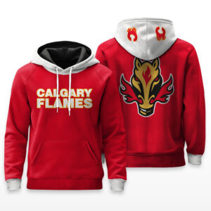 Calgary Flames Logo Hoodie - HRZ02