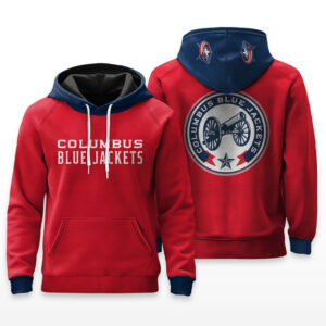 Columbus Blue Jackets Logo Hoodie - HRZ02