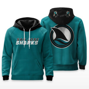 San Jose Sharks Logo Hoodie - HRZ02
