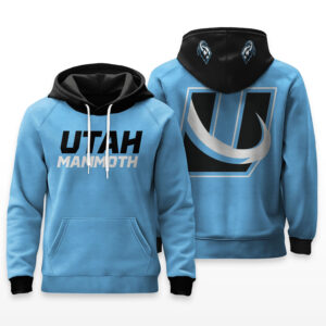 Utah Mammoth Logo Hoodie - HRZ02
