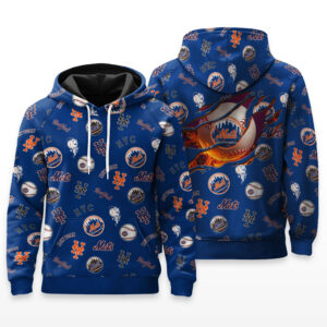 New York Mets Full Logo Hoodie - HRZ03