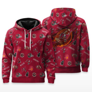 Tampa Bay Buccaneers Full Logo Hoodie - HRZ03
