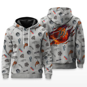 San Antonio Spurs Full Logo Hoodie - HRZ03
