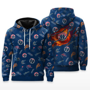 Washington Wizards Full Logo Hoodie - HRZ03
