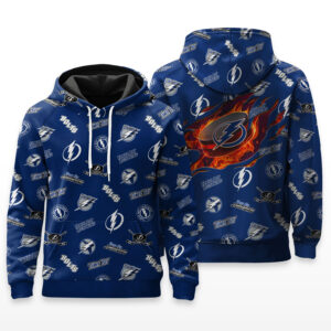 Tampa Bay Lightning Full Logo Hoodie - HRZ03