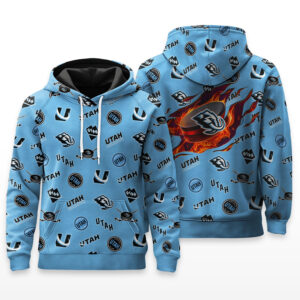 Utah Mammoth Full Logo Hoodie - HRZ03